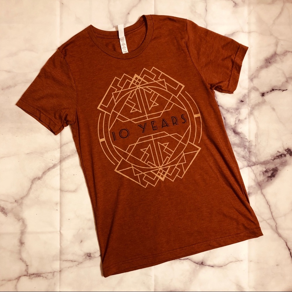 10 years Band tshirt